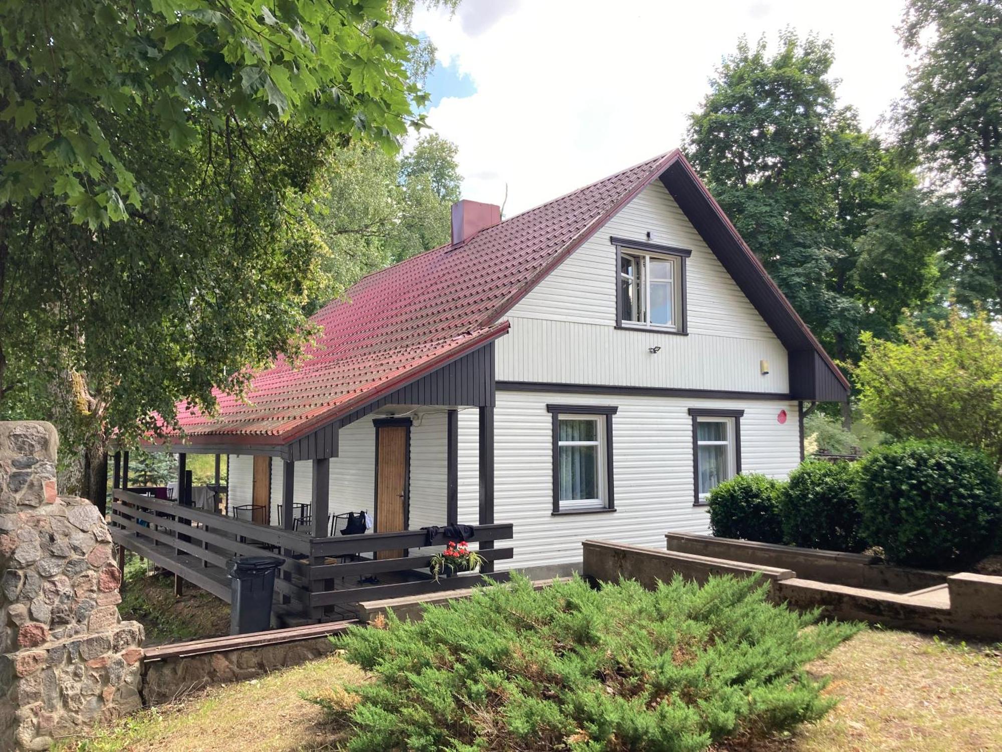 Hôtel Slenis Trakuose à Trakai Extérieur photo